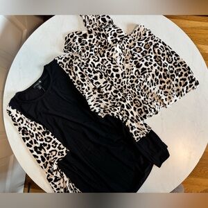 Anthony 2pc Animal print combo